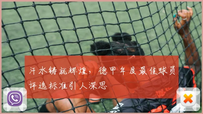 汗水铸就辉煌，德甲年度最佳球员评选标准引人深思